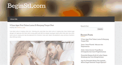 Desktop Screenshot of beginstl.com